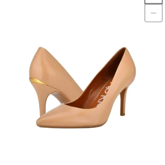 Calvin klein cheap nude shoes
